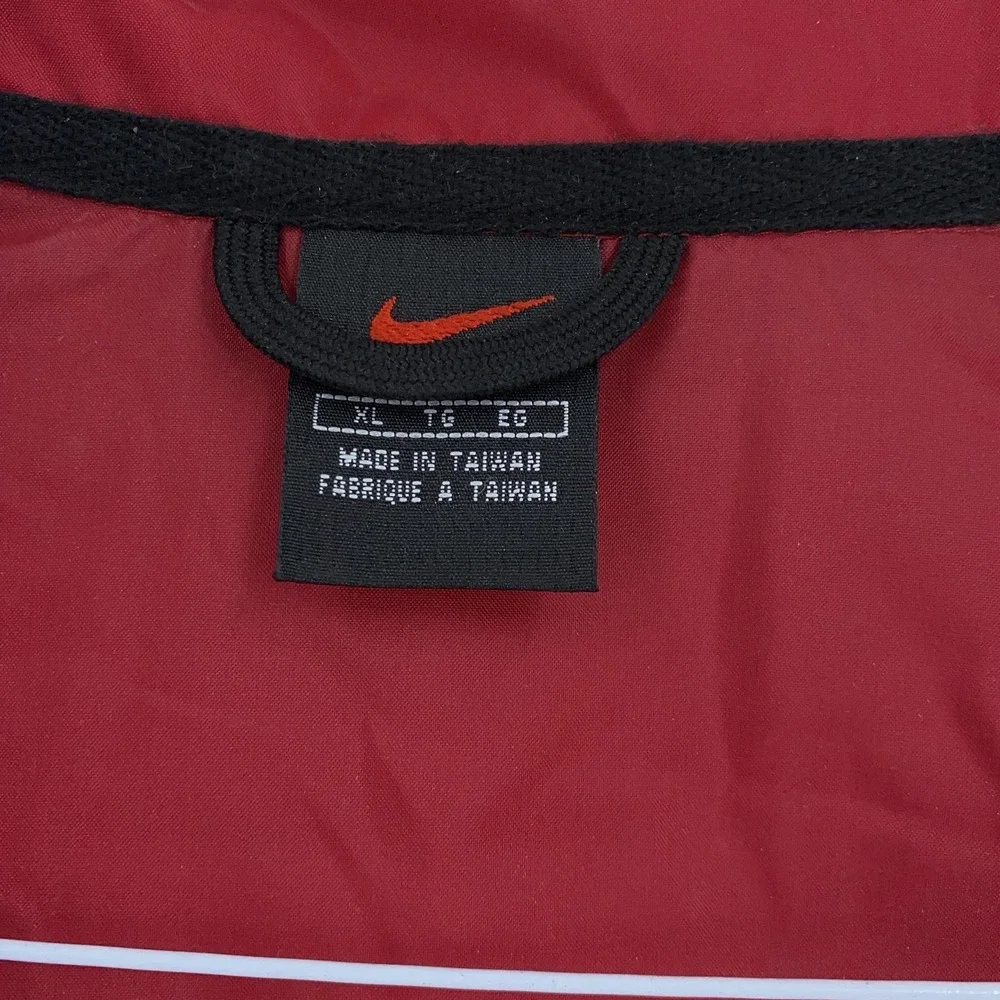 Vintage 90s Nike Windbreaker‎ Jacket Mens XL Track Full Zip Swoosh Nylon Taiwan